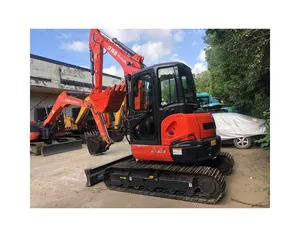 미니 중고 굴삭기 Kubota KX163 중고 크롤러 굴삭기 중고 굴삭기 일본 브랜드 KUBOTA 저렴한 가격