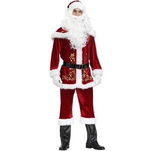 Costume de Noël pour <span class=keywords><strong>homme</strong></span>, <span class=keywords><strong>taille</strong></span> M-4XL, costume de Noël pour <span class=keywords><strong>homme</strong></span>, ensemble de costume de Noël imprimé, costume de Père Noël - Product Image 4