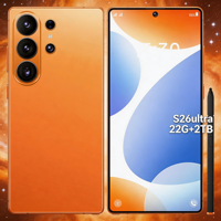 Smartphone S26 Ultra 5G de Alta Configuración con 22G+2TB, Cámara de 108MP, Deca Core MTK Dimensity, Android 15, Carga Rápida de 60W, LED, CDMA Francés