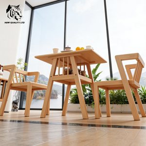 Mesa de té de madera de diseño nuevo y ecológico, fabricada en fábrica, buen precio, personalizable, gran stock, muebles para sala de estar, mesa de café. - Product Image 4