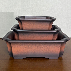 Pots à Bonsaï Classiques Sculptés à la Main en Argile Violette de Yixing, Écologiques, pour Usage Suspendu et au Sol dans les Centres Commerciaux - Product Image 6