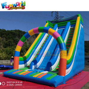 7M Cao Thương Mại Lớp Nhảy Lâu Đài Bouncer Castle Nước Combo Inflatable Trượt Khô Inflatable Slide - Product Image 5