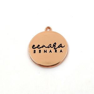 Etiqueta con logotipo de marca para ropa, proveedor de etiqueta con logotipo de marca para coser en ropa, etiqueta con logotipo de metal para coser - Product Image 5