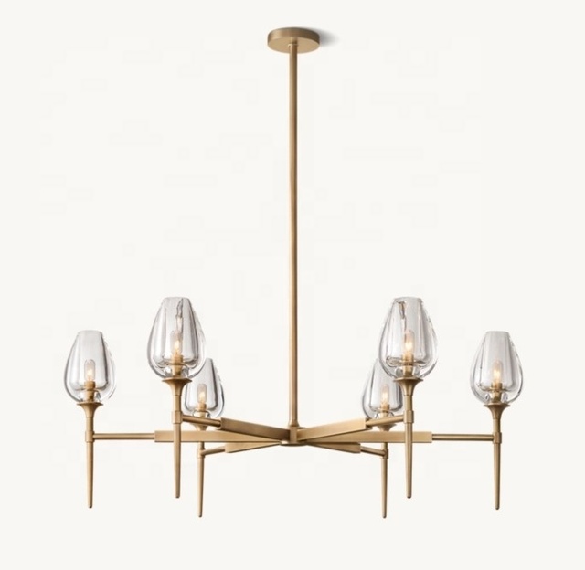 New American-style Simple All-copper Crystal Bedside Lamp for Bedroom and Living Room, Factory Direct Sales