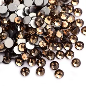 Glitter Strass Cristal AB SS3-SS50 Non Hot Fix FlatBack Strass À Coudre et Tissu Vêtement Strass Nail Art <span class=keywords><strong>Pierre</strong></span> - Product Image 6