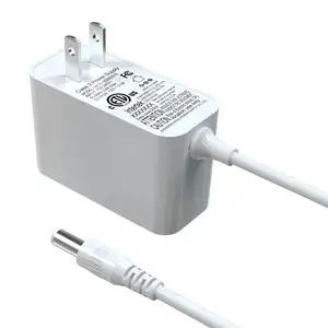 MYIXI White 24W 12V2A US Plug Type A Type B ETC FCC AC/DC Adapter Wall Charger Power Supply for US LED Driver Converter