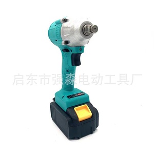 Llave de impacto eléctrica de iones de litio al por mayor de fábrica, llave de impacto eléctrica, llave eléctrica sin escobillas de alto torque portátil - Product Image 2