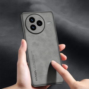 Funda de teléfono de hombre de negocios de lujo para Xiaomi Civi 5 Pro 5G 6,55 "piel de oveja lente todo incluido funda trasera a prueba de golpes - Product Image 5