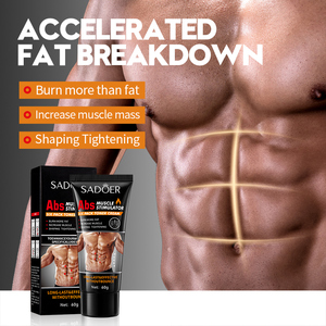 SADOER Crema Reductora de <span class=keywords><strong>Celulitis</strong></span> para Hombre, para Cara, Cuerpo, Vientre y Cintura - Product Image 2
