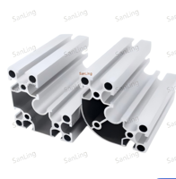 Profilé d'extrusion en aluminium personnalisé 6061 anodisé prix d'usine fournisseur chinois pour moules profilé de cadre en aluminium personnalisé