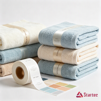 Étiquettes en papier recyclables personnalisées de luxe avec logo, pour usage professionnel en exposition, étiquettes pour vêtements (étiquetage des t-shirts)