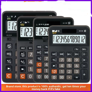 Calculadora <span class=keywords><strong>de</strong></span> Escritorio Multifuncional <span class=keywords><strong>de</strong></span> 12 Dígitos, Calculadora Financiera <span class=keywords><strong>de</strong></span> Oficina con Doble Alimentación Solar, Logotipo Personalizado al por Mayor - Product Image 2