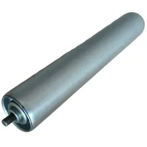 25mm diameter galvanized steel gravity conveyor roller