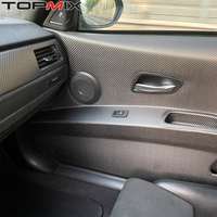 Pour 2007-2013 BMW série 3 328i/335i coupé/cabriolet E92/E93 M3-Specific mise à niveau du panneau intérieur de porte en Fiber de carbone de Style OEM