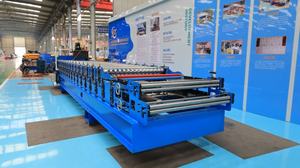 공장 판매 금속 지붕판 제조 기계 지붕 프로파일 패널 강철 타일 롤 성형 기계 - Product Image 6