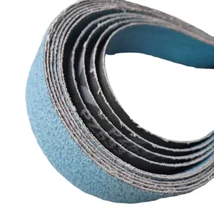 Zirconia za material Sanding belt metal polishing coated abrasive belt sander roll vsm cloth roll