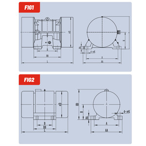 YZS Big Vibration Force Moteur de vibration à haute efficacité Moteur asynchrone triphasé à vendre - Product Image 4