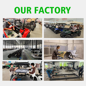 Carrito de Golf de 2 Plazas con Llantas de Aluminio de 14 Pulgadas, Batería de 60V, Certificación CE, para Terrenos Difíciles, Mesa de Café para Golf - Product Image 5
