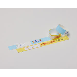 [AnyWristband] Bracelets personnalisables Bracelets TYVEK entièrement colorés Type individuel 20 mm (3/4 po) pour contrôle d'accès - Product Image 4