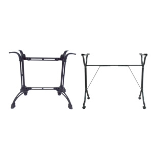 Base de mesa de comedor con garra de <span class=keywords><strong>herradura</strong></span> pesada y duradera Patas de muebles de hierro fundido de metal comercial de alta calidad Patas de mesa de comedor. - Product Image 5