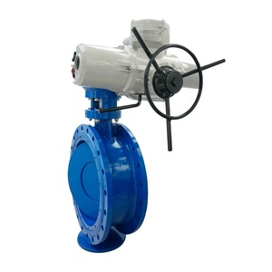 Válvula de Mariposa Doble Excéntrica Motorizada Eléctrica DN40-DN4000 para Agua, Gas y Aceite - 0.6-2.5MPa con Extremo RF Flangeado - Product Image 4