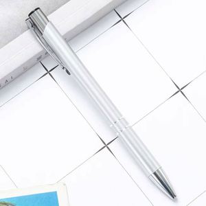 Stylos publicitaires en métal avec gravure personnalisée du logo, stylo à bille pour cadeaux promotionnels personnalisés - Product Image 1