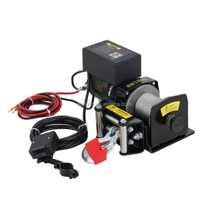 12V 1500LBS ATV Winch Elettrico