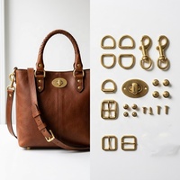 Accessoires de sac : Fermoir de valise, Boucle de verrouillage, Cadre de sac à main en métal, Fermoir Kiss Clasp, Anneau en D pour sac, Fermoir rotatif en alliage pour sangle en cuir, Quincaillerie