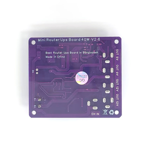 Xr-new 2024 UPS mini ro-ut-er bảng mạch Adapter 40W v2.6 40W UPS mạch Bộ định tuyến PCB tùy chỉnh - Product Image 4