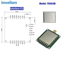 Módulo Lector RFID UHF Programable de Corto Alcance (1-2m) con Potencia de 10dbm-26dBm, Chip PR9200, Interfaz UART TTL, Módulo RFID USB