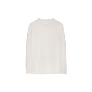 Camiseta de Manga Larga de Bambú Suave Personalizada de Fábrica para Hombre, Estilo Casual, Corte Ajustado, Básica, Lisa - Product Image 5