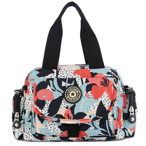 Nouveau sac à main pour femme, sac à bandoulière pour voyage en plein air, sac à main décontracté en toile Oxford imprimé, fermeture éclair, doublure en nylon, quotidien - Product Image 1