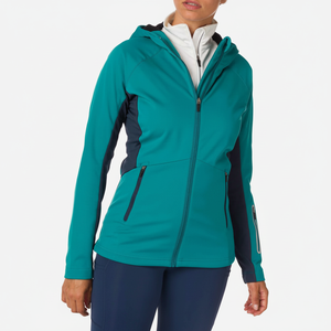 Chaqueta Softshell para mujer de calidad superior con logotipo personalizado a prueba de viento y cierre de cremallera transpirable estilo informal - Product Image 1