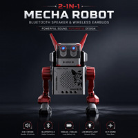 Nouveauté transfrontalière : Écouteurs 2-en-1 avec son Hi-Fi, autonomie ultra-longue 6.0, microphone intégré et LED