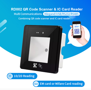RD002 QR IC Wiegand <span class=keywords><strong>Scanner</strong></span> <span class=keywords><strong>RS232</strong></span> USB RS485 Dispositivo de control de acceso para la construcción de casas Oficina Seguridad - Product Image 4