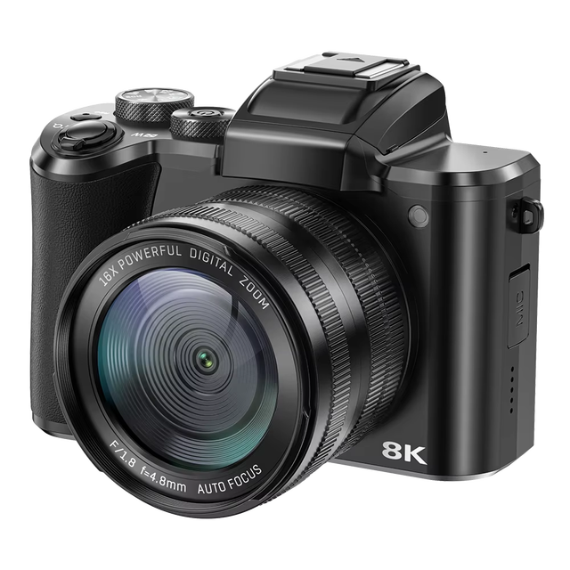 Professional 8K Digital Camera Instant WiFi Transfer Live Streaming 3.2'' Touch Screen 88MP Photography DSLR Digital Cameras