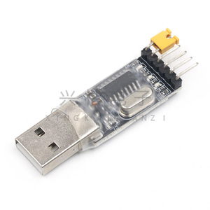 โมดูล USB เป็น TTL แบบ CH340G สำหรับบอร์ดเขียนโปรแกรมไมโครคอนโทรลเลอร์ STC - Product Image 1