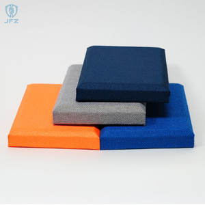 Beau panneau <span class=keywords><strong>acoustique</strong></span> en tissu <span class=keywords><strong>de</strong></span> décoration murale Panneaux muraux acoustiques en fibre <span class=keywords><strong>de</strong></span> <span class=keywords><strong>verre</strong></span> haute densité pour bureau - Product Image 4