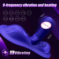 App-gesteuerter Vibrator mit 9 Stoß- und Vibrationsmodi für Klitoris-, Perineum- und G-Punkt-Stimulation
