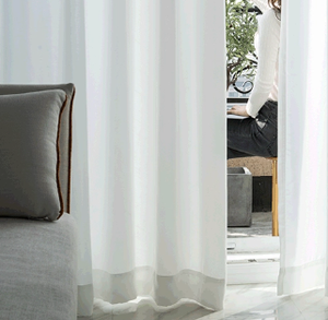 <span class=keywords><strong>Rideau</strong></span> en velours polyester translucide <span class=keywords><strong>et</strong></span> <span class=keywords><strong>opaque</strong></span> pour puits de lumière, en mousseline épaisse - Product Image 4