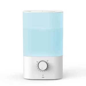 Humidificador de Escritorio Blanco de 3L con Gran Tanque de Agua, Ultrasónico, con Control de Perilla, para Uso en el Hogar y Dormitorio - Product Image 2