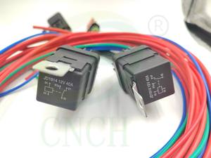 مرحلات المروحة مراوح تبريد كهربائية طقم تسخير الأسلاك للتحكم في مروحة مزدوجة لشاحنة GM - Product Image 3