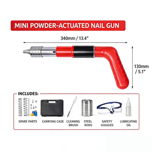 Pistola de Clavos <span class=keywords><strong>Manual</strong></span> de Doble Propósito, Universal para Clavos Grandes y Pequeños, con Abrazadera de una Pieza, Grado Industrial y para Bricolaje, Clavadora para Concreto - Product Image 1