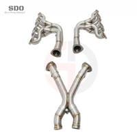 Sistema de Escape de Alto Rendimiento SDO SS304 con Colector de Longitud Igual y Tubo en X para Aston Martin DB9 6.0L V12 2004-2016