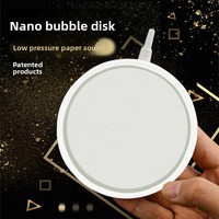 Diffuseur de bulles silencieux à haute pression en pierre d'air nano pour aquarium et bassin à poissons, 75 mm, 100 mm, vente en gros