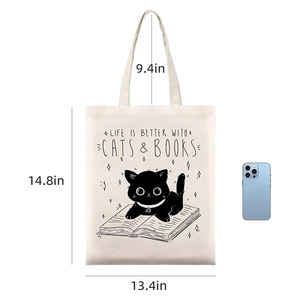 Custom Logo Printed Eco-Friendly Organic Cotton Canvas Tote <strong>Bag</strong> <strong>Recyclable</strong> <strong>Reusable</strong> for Shopping Shoulder Perfect Gift