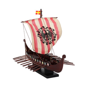 Modèle de bateau <span class=keywords><strong>viking</strong></span> en <span class=keywords><strong>bois</strong></span> <span class=keywords><strong>DRAKKAR</strong></span> OSEBERG de Norvège, bateau à voile, souvenir nautique, cadeau promotionnel de la marine, décoration maritime pour la maison - Product Image 5