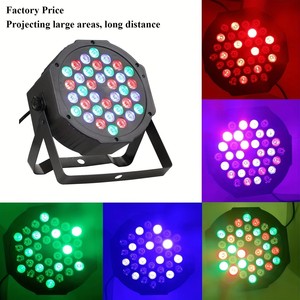 إضاءة مسرح بـ 36 مصباح LED تعمل بالصوت بـ 7 ألوان في واحد بسعر المصنع لحفلات الزفاف - Product Image 1