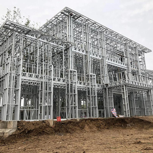 Sinh thái thân thiện màu xanh lá cây Kết Cấu Thép cho khu dân cư xây dựng biệt thự khách sạn Kết Cấu Thép - Product Image 4