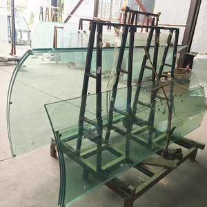 Panel de Vidrio Curvo templado <span class=keywords><strong>para</strong></span> <span class=keywords><strong>escaleras</strong></span>, barandilla, puerta, transparente, incoloro, 10mm, bajo precio - Product Image 4